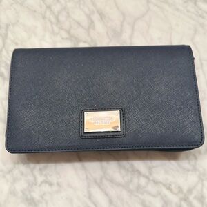 Clutch purse - Tignanello brand dark navy clutch